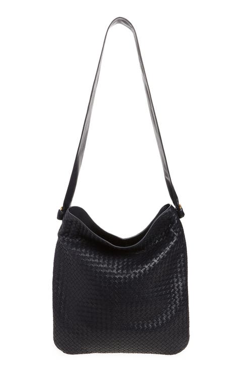 Corriere Intrecciato Leather Tote Bag