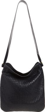 Bottega Veneta Corriere Intrecciato Leather Tote Bag
