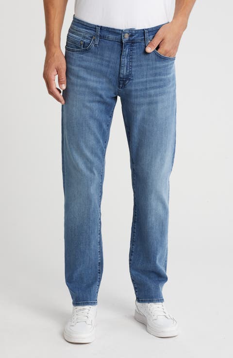 Zach Straight Jeans (Light Brushed Boston)
