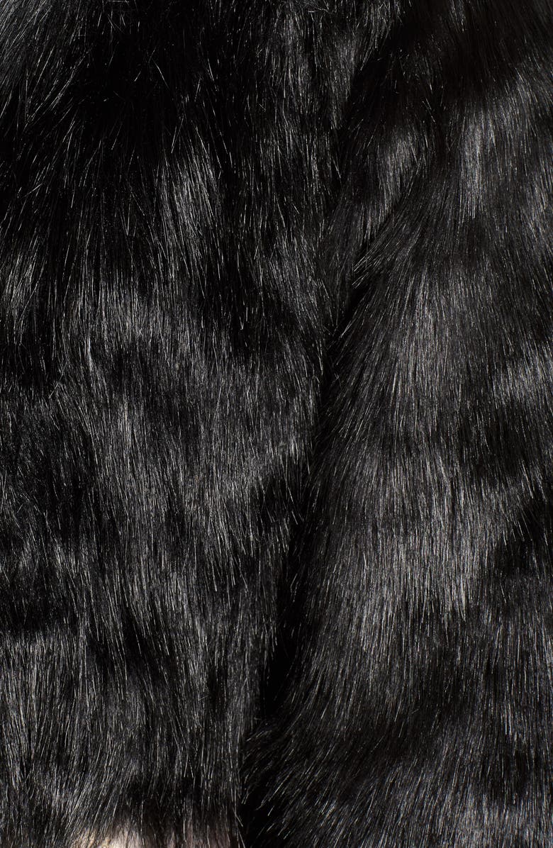 Love, Fire Fire Faux Fur Jacket, Alternate, color, 