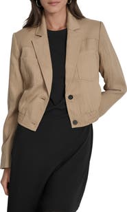 DKNY Crop Blazer
