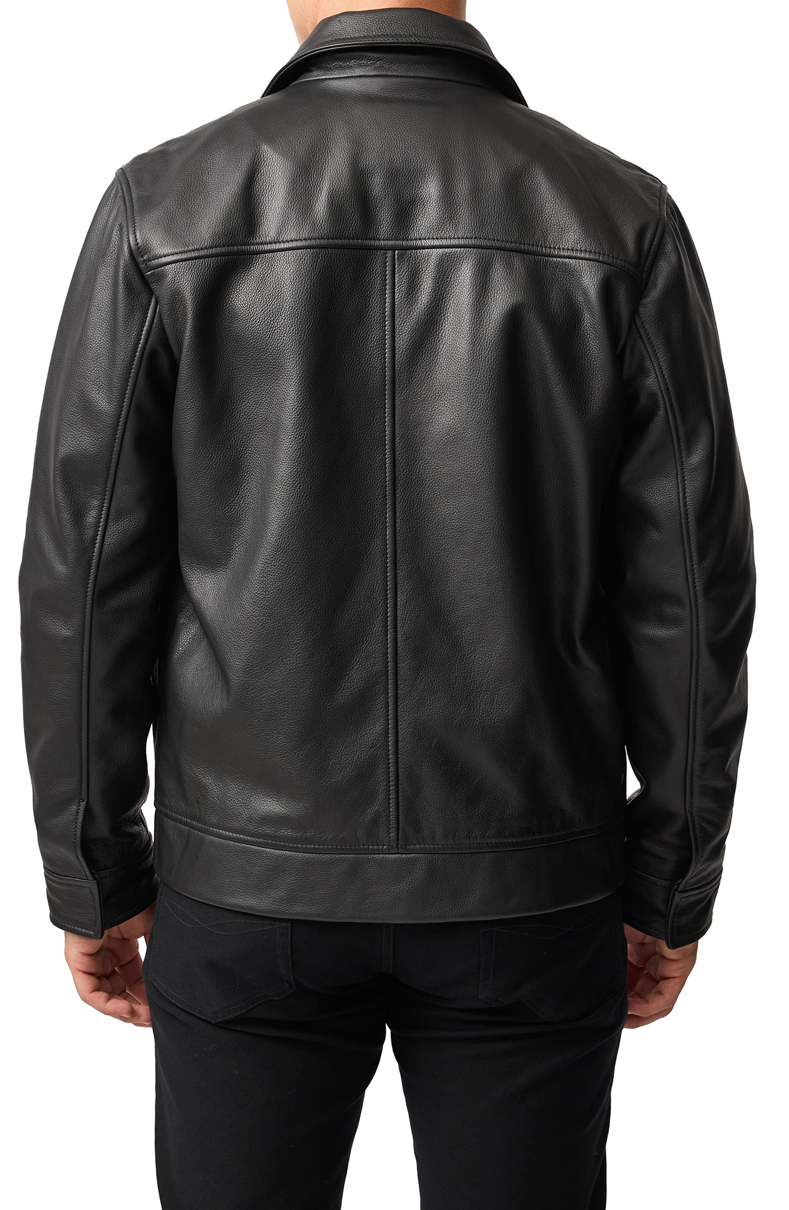 Haymarket Leather Jacket - image 2
