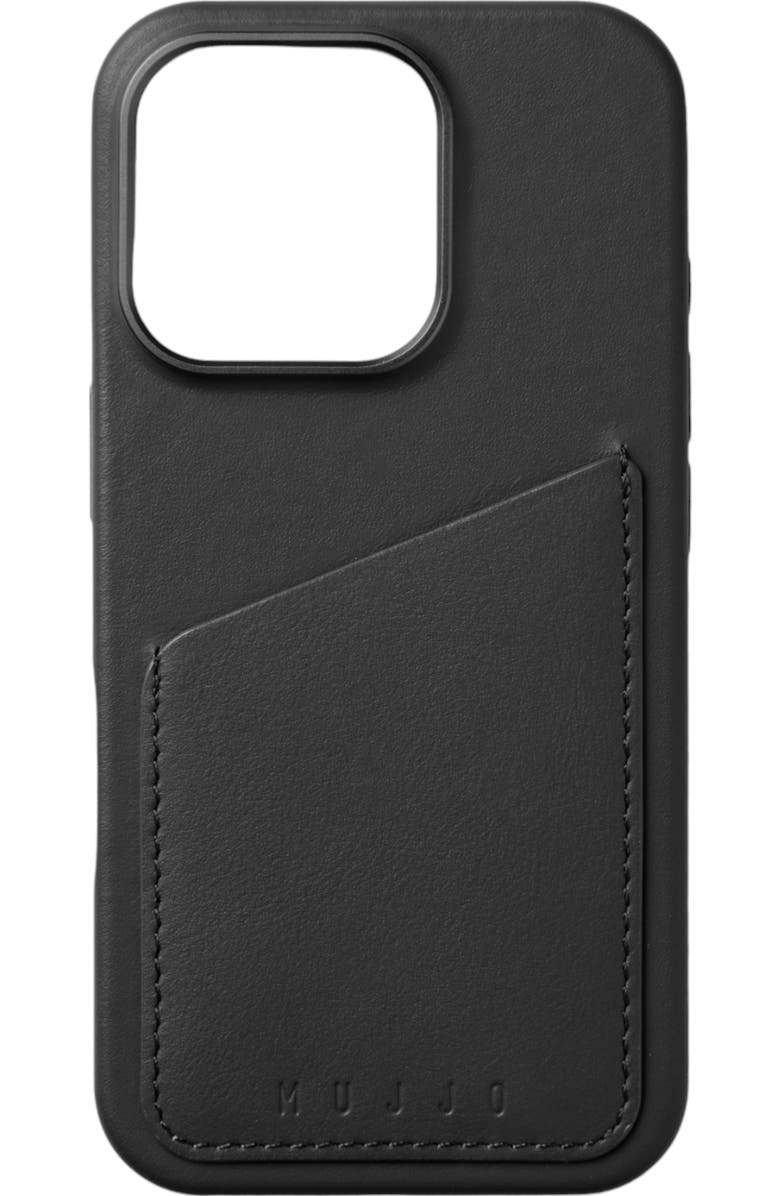 MUJJO iPhone 16 Pro Wallet Leather Case, Alternate, color,