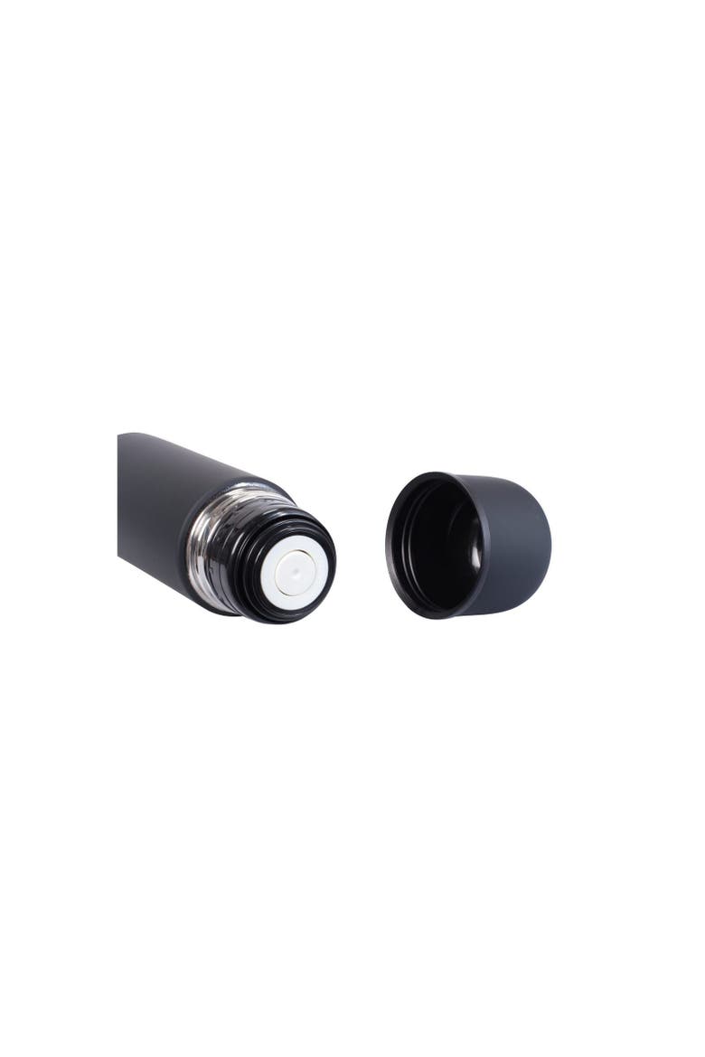 11.8floz Flask, Alternate, color, Black