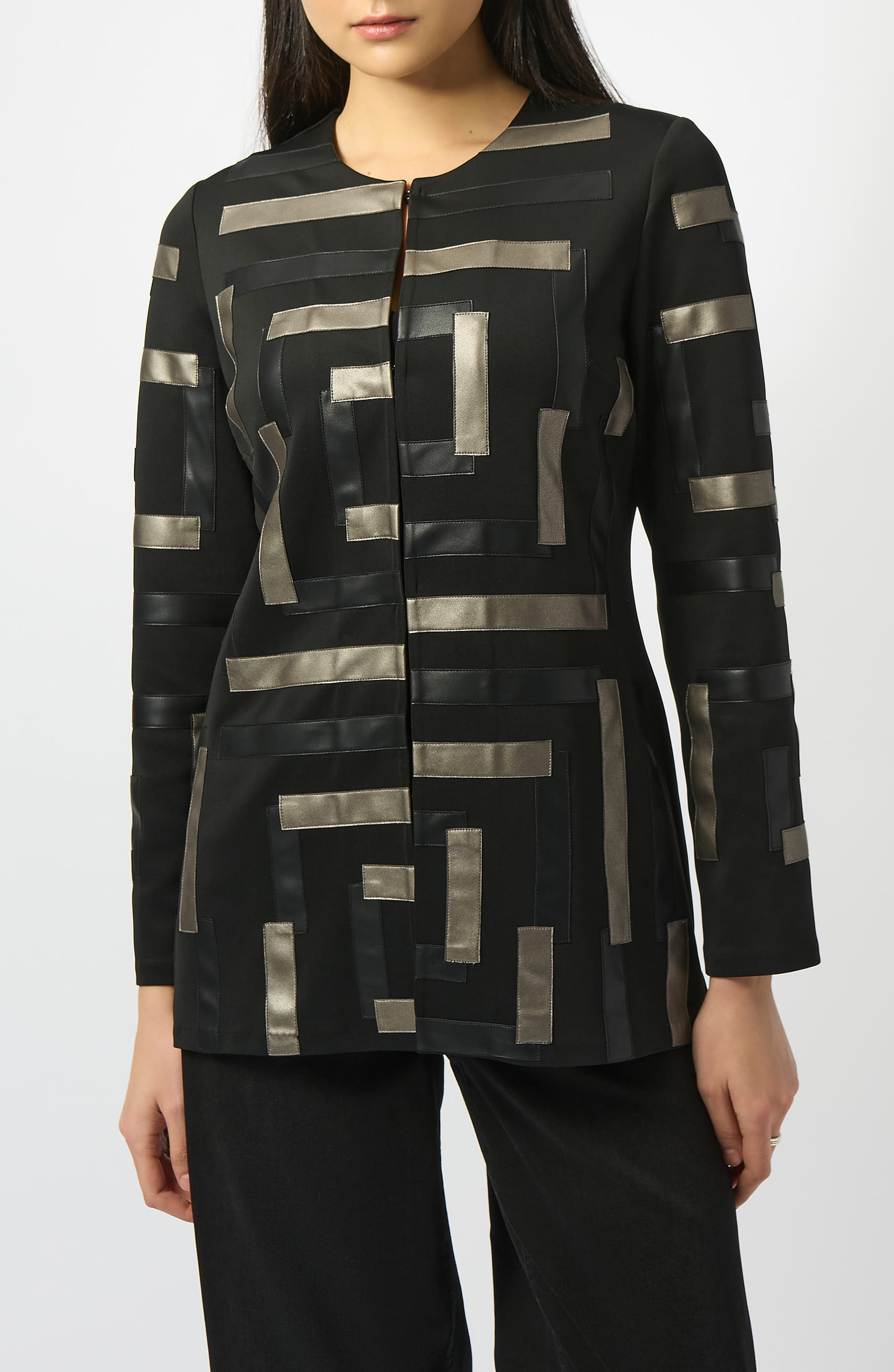 Geometric Scuba Jacket