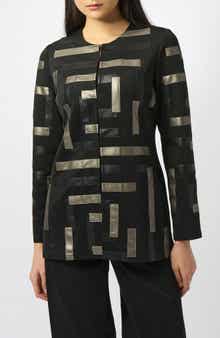 Geometric Scuba Jacket