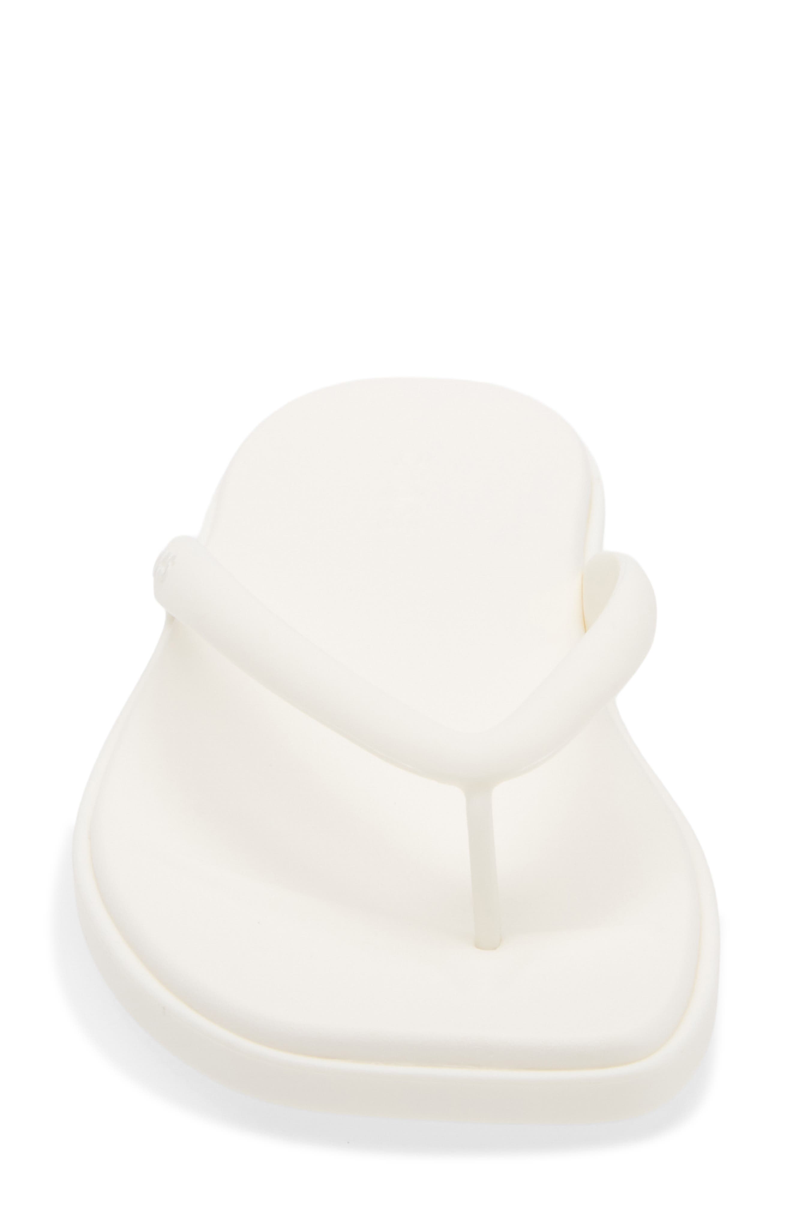 CROCS Miami Flip Flop, Alternate, color, Chalk