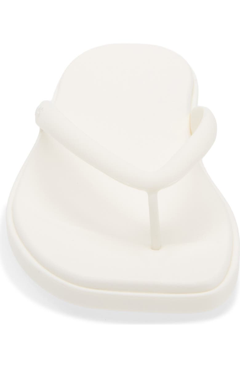 CROCS Miami Flip Flop, Alternate, color, Chalk