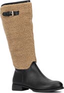 TORGEIS Misty Faux Fur Trimmed Tall Boot