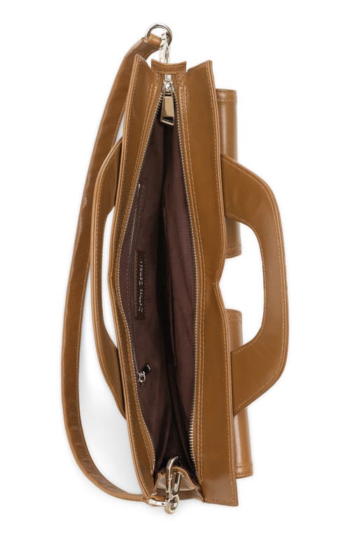 JEFFREY CAMPBELL JEFFREY CAMPBELL LORELAI DOUBLE STRAP LEATHER SATCHEL