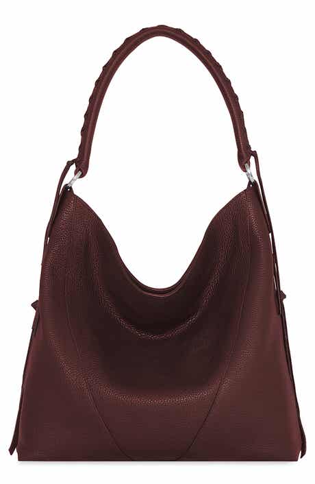 Rebecca Minkoff Mae Pebbled Leather Hobo Bag