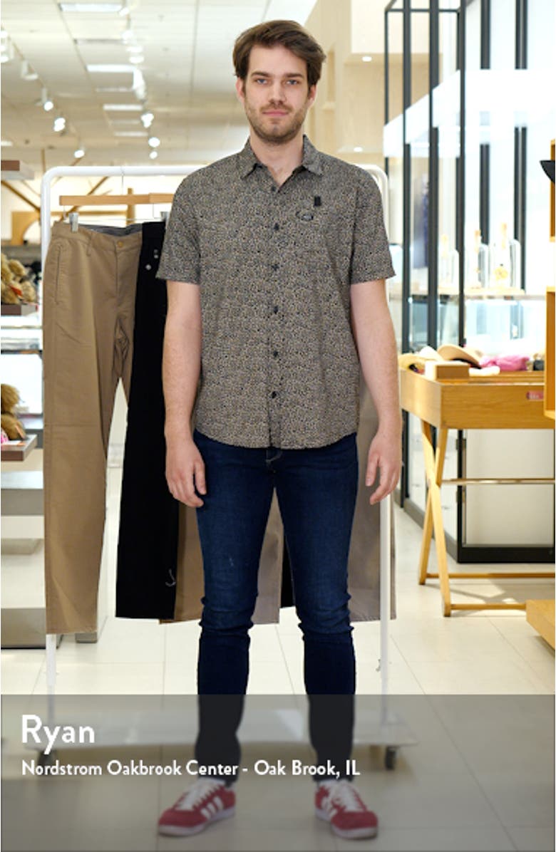 Morning Glory Floral Short Sleeve Button-Up Shirt, sales video thumbnail