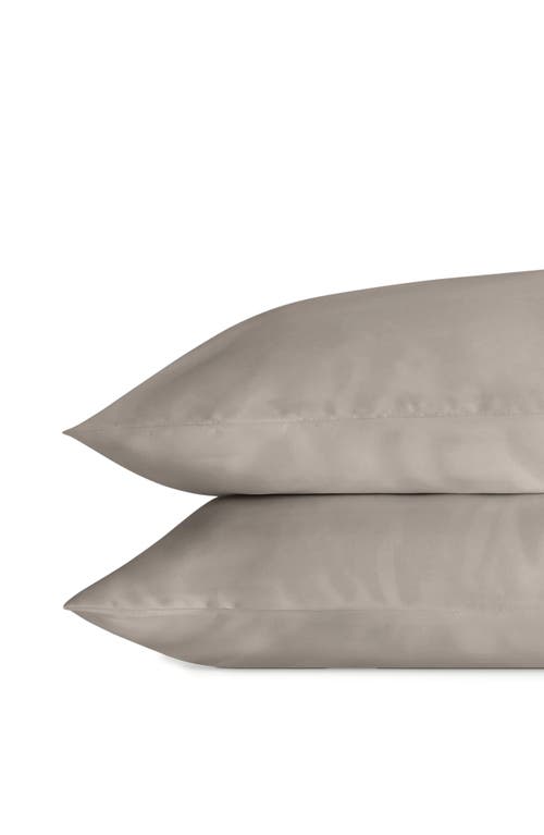 Cozy Earth Set Of 2 Wrinkle Resistant Pillowcases In Dove Grey