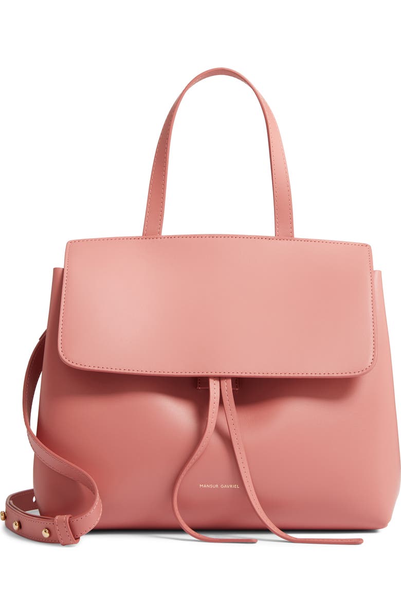 Mansur Gavriel Mini Lady Leather Bag, Main, color,