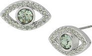 Kurt Geiger London Pavé Evil Eye Stud Earrings