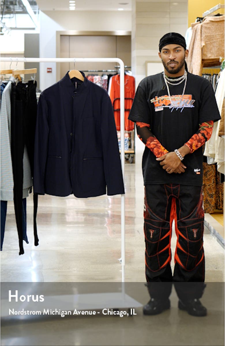 Three-Button Blazer Jacket, sales video thumbnail