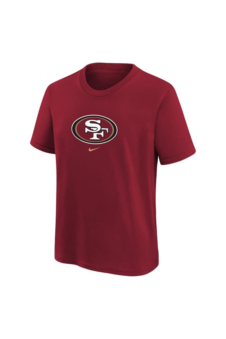 Preschool Nike Scarlet San Francisco 49ers Team Wordmark T-Shirt, Alternate, color, Scarlet