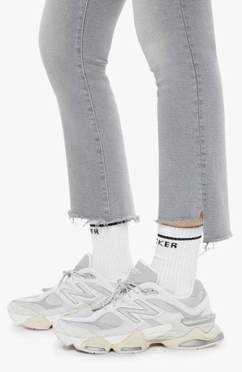 Mother Insider Crop Step Fray Pants In Noted In Noted