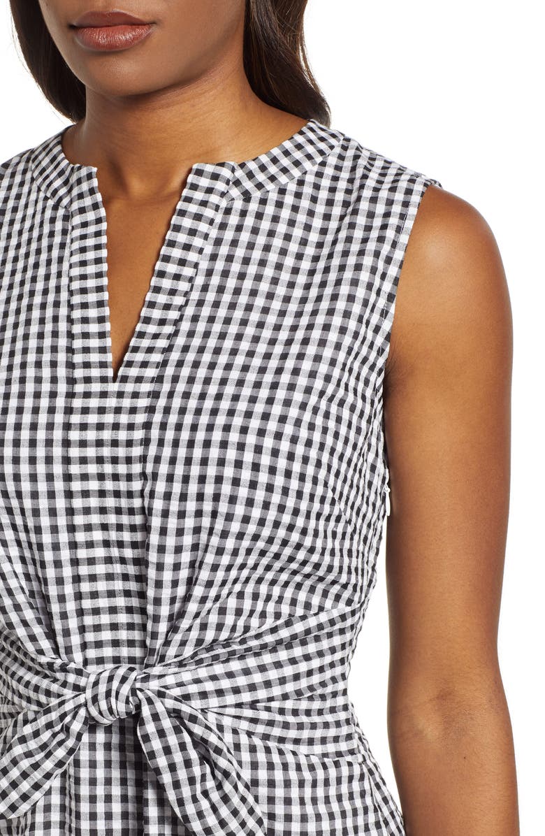 vineyard vines Gingham Shift Dress, Alternate, color,