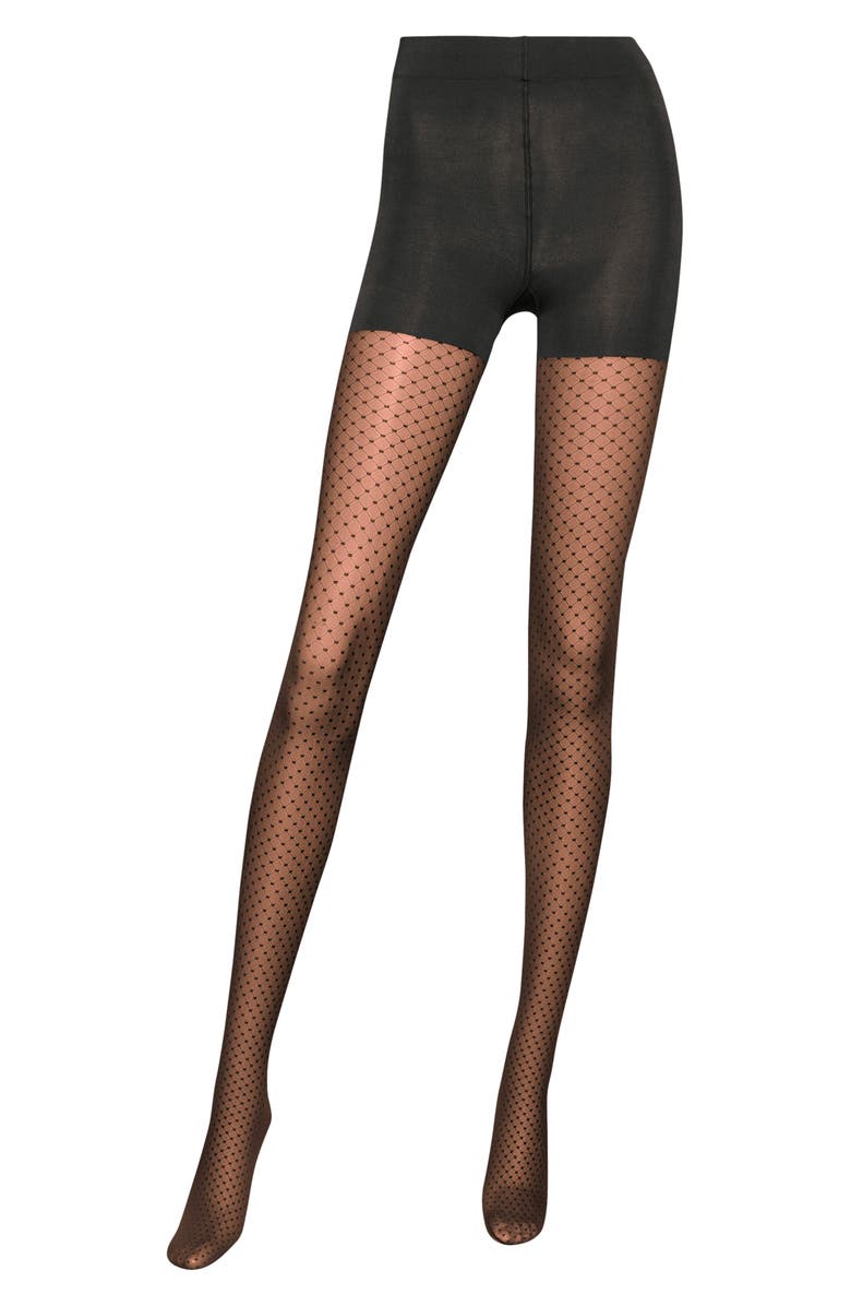 Wolford Control Dot Tights, Alternate, color,