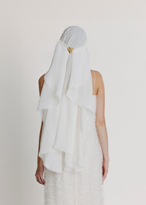 Alas Juliet Cap Veil In Neutral