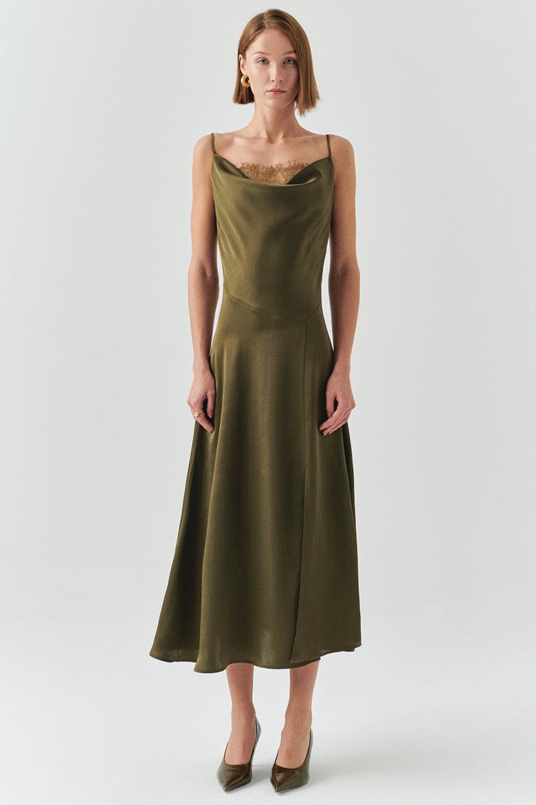 macy's formal dresses for women Navy Blue Macys Evening Gown Guest Macy Evening Dresses Clearance Bride Dresses It works well for daytime plans Macy Midi Dress - KHAKI