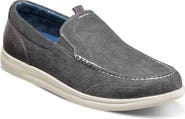 NUNN BUSH Brewski Organic Cotton Slip-On Sneaker- Wide Width Available