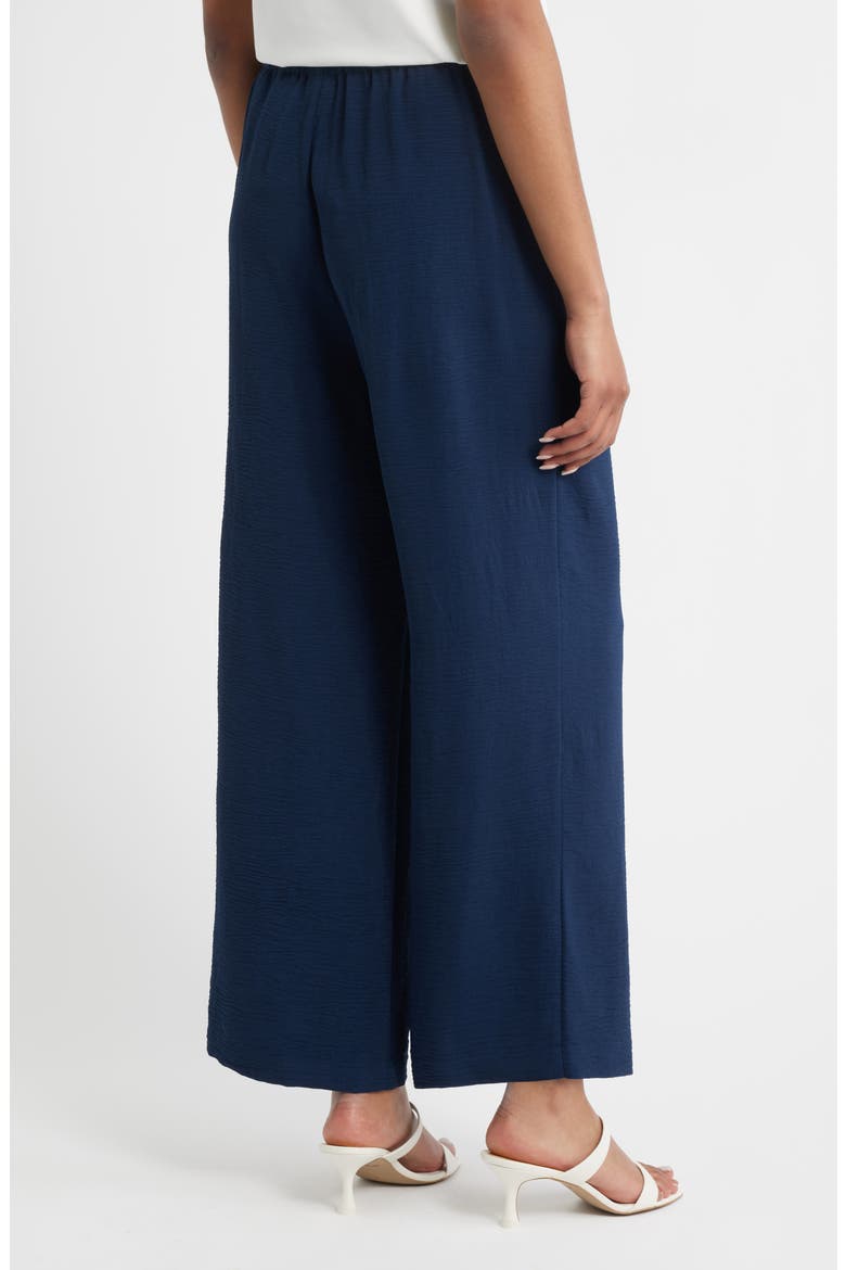 Relaxed Drawstring Waist Pants, Alternate, color, NAVY