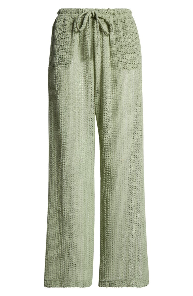 Billabong Tropic Beach Cover-Up Pants, Alternate, color, Pistachio
