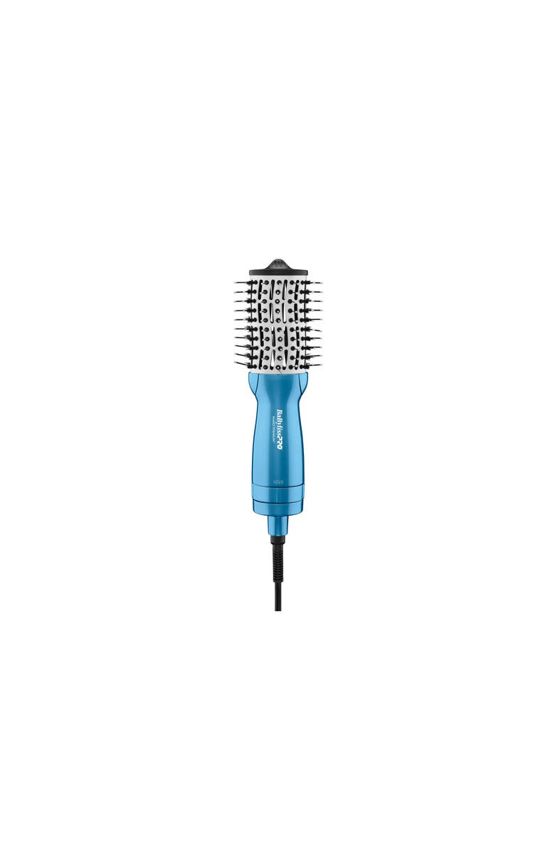 BaBylissPRO Nano Titanium Compact Hot Air Brush, Main, color, Blue