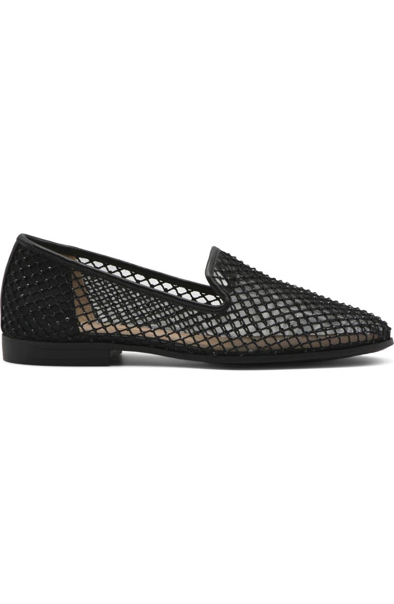 Charles by Charles David Forrest Rhinestone Mesh Loafer, Alternate, color, Black-Mesh