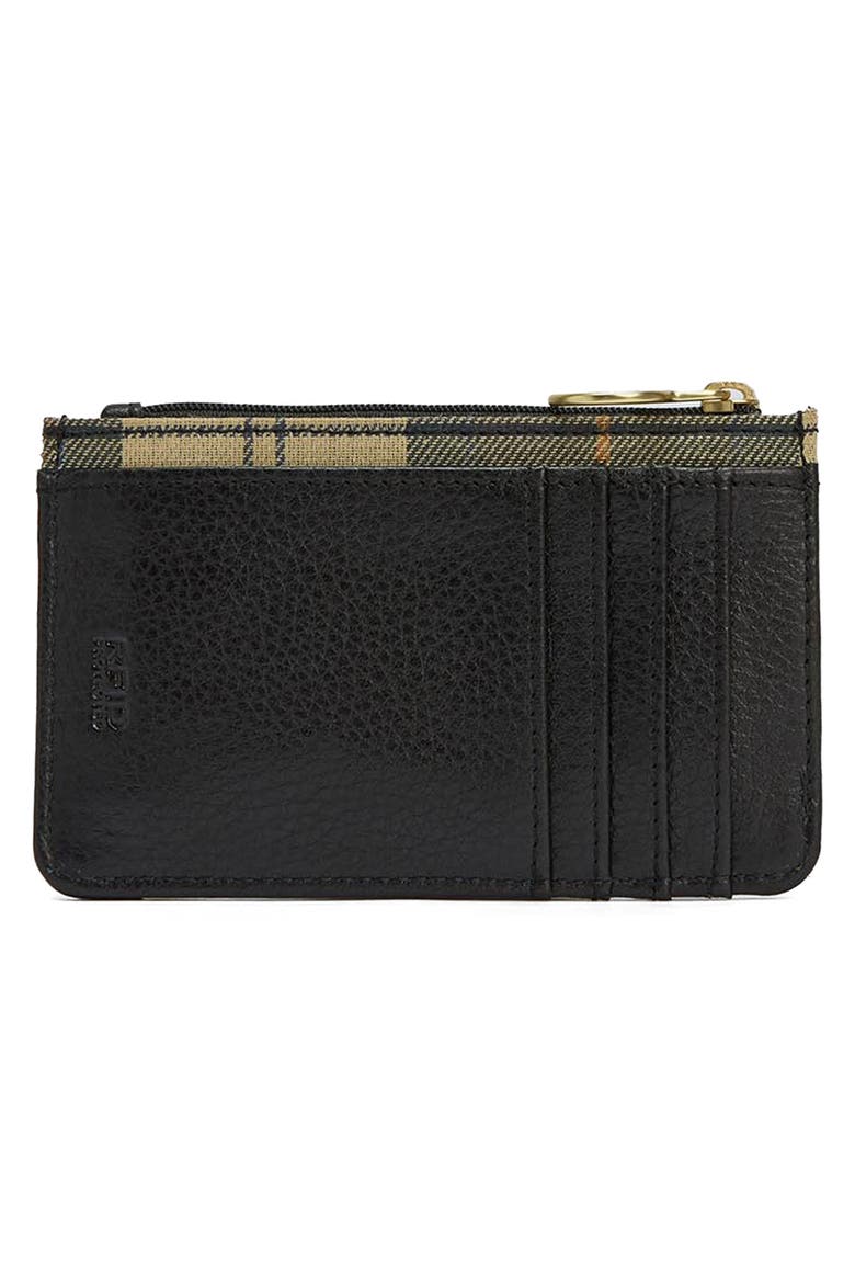 Alder Leather Card Holder, Alternate, color, BLACK/ANCIENT