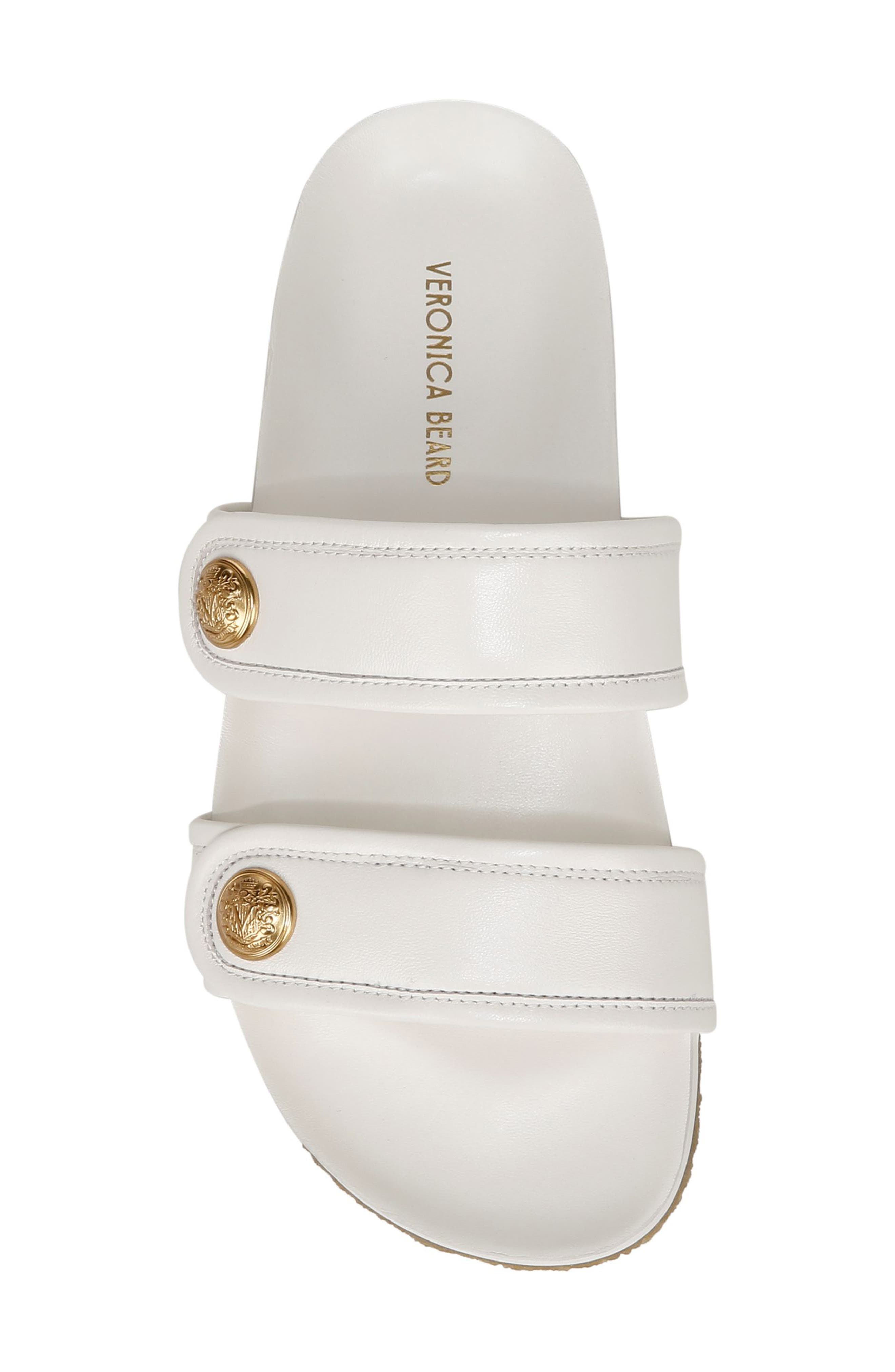 Percey Slide Sandal, Alternate, color, COCONUT