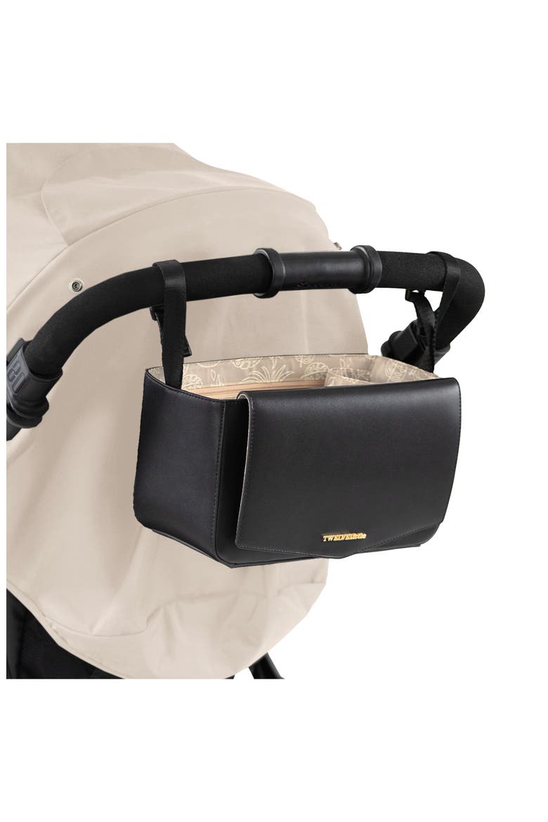 Peek-A-Boo Stroller Caddy, Alternate, color, BLACK