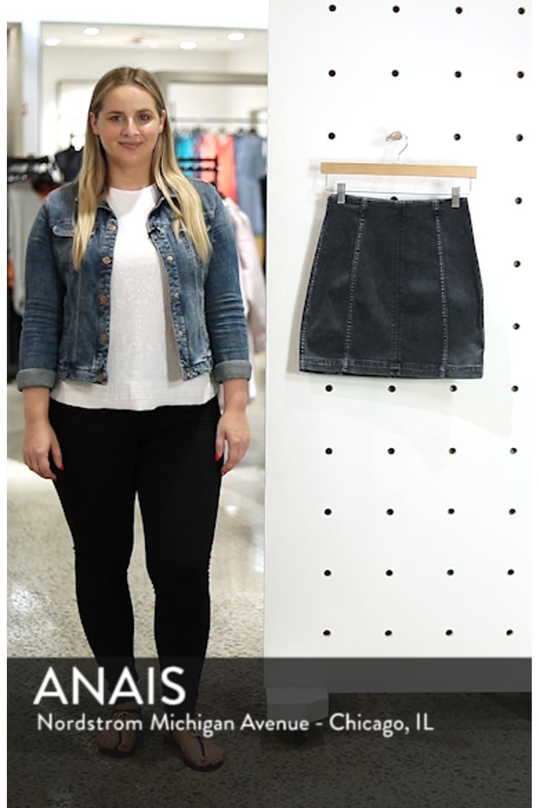 We the Free by Free People Modern Denim Miniskirt video
