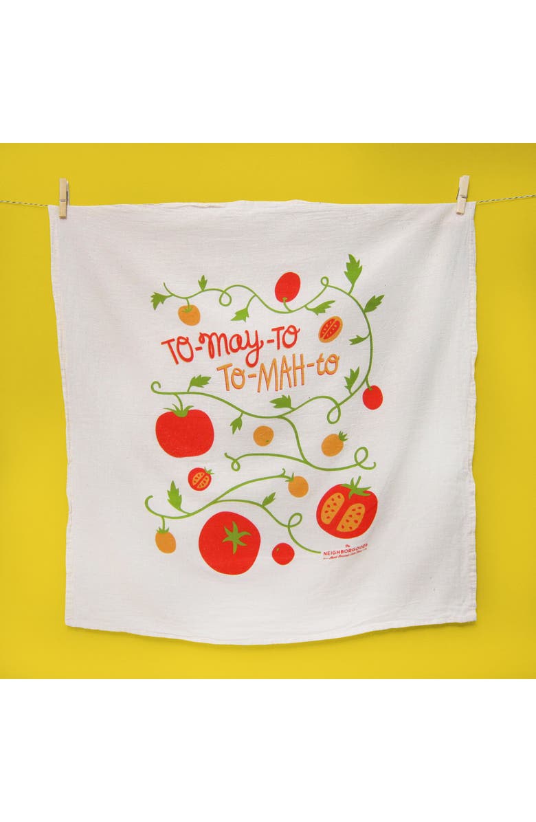 The Neighborgoods Farmers Market - Dish Towel Set of 3, Alternate, color, NO COLOR
