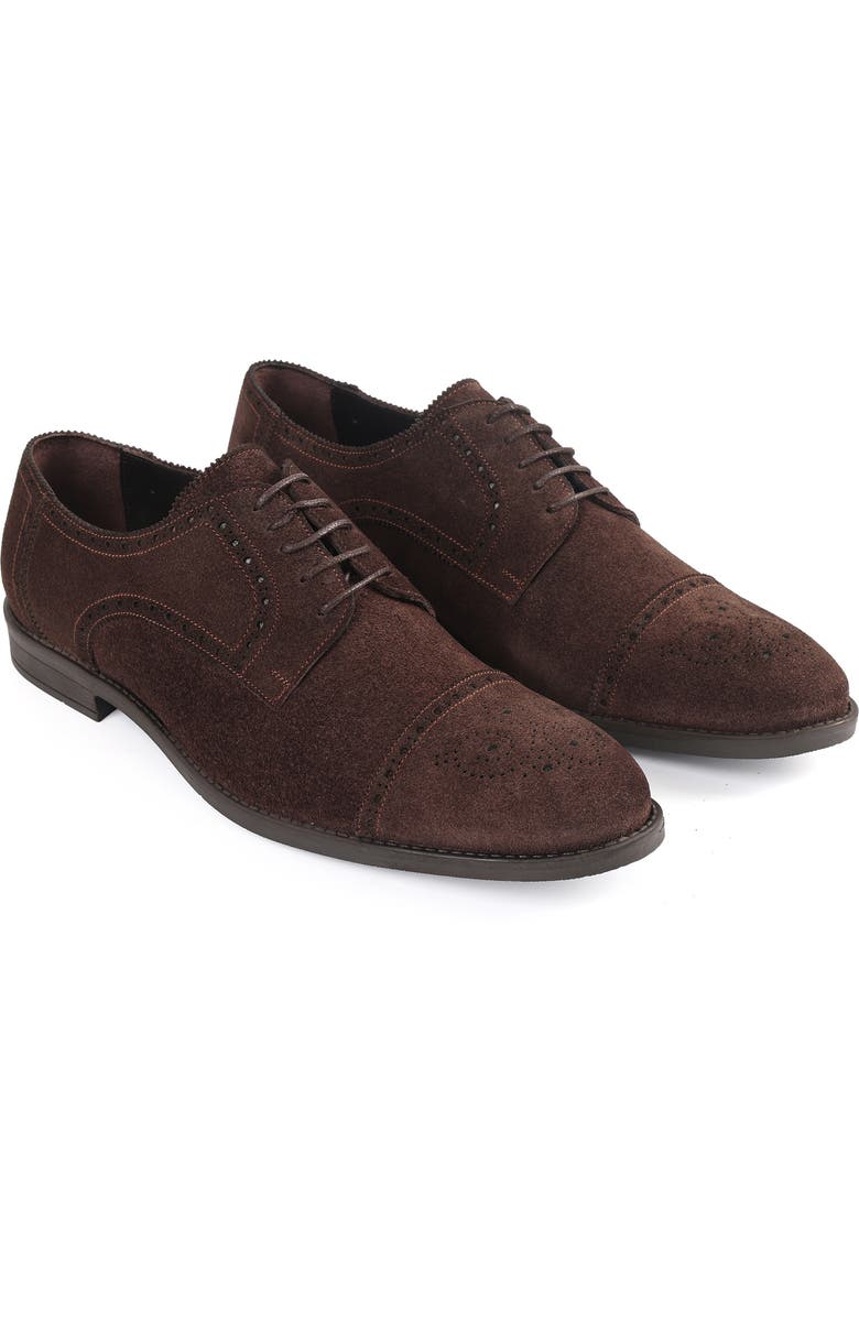 MACNOLA Dakota Brogue Cap Toe Derby, Alternate, color,