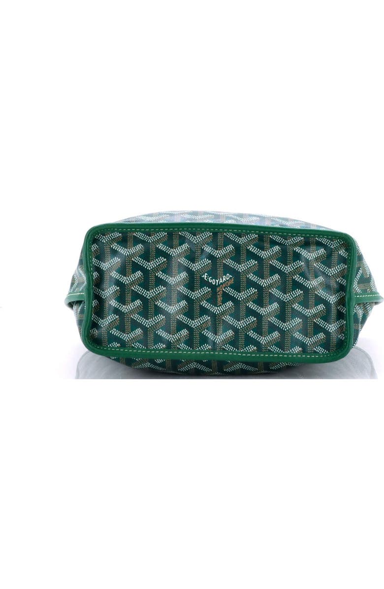 Pre-Owned Goyard Anjou Reversible Tote Coated Canvas Mini, Alternate, color, Green