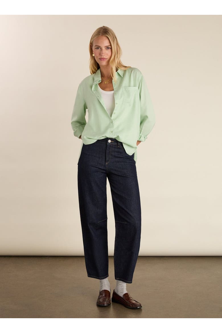 Martyna Relaxed Fit Shirt, Alternate, color, Pistachio
