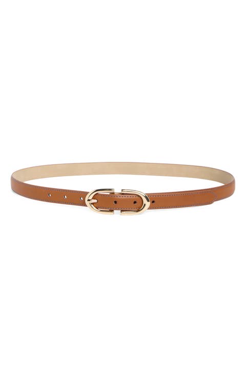 Stitch Edge Skinny Belt