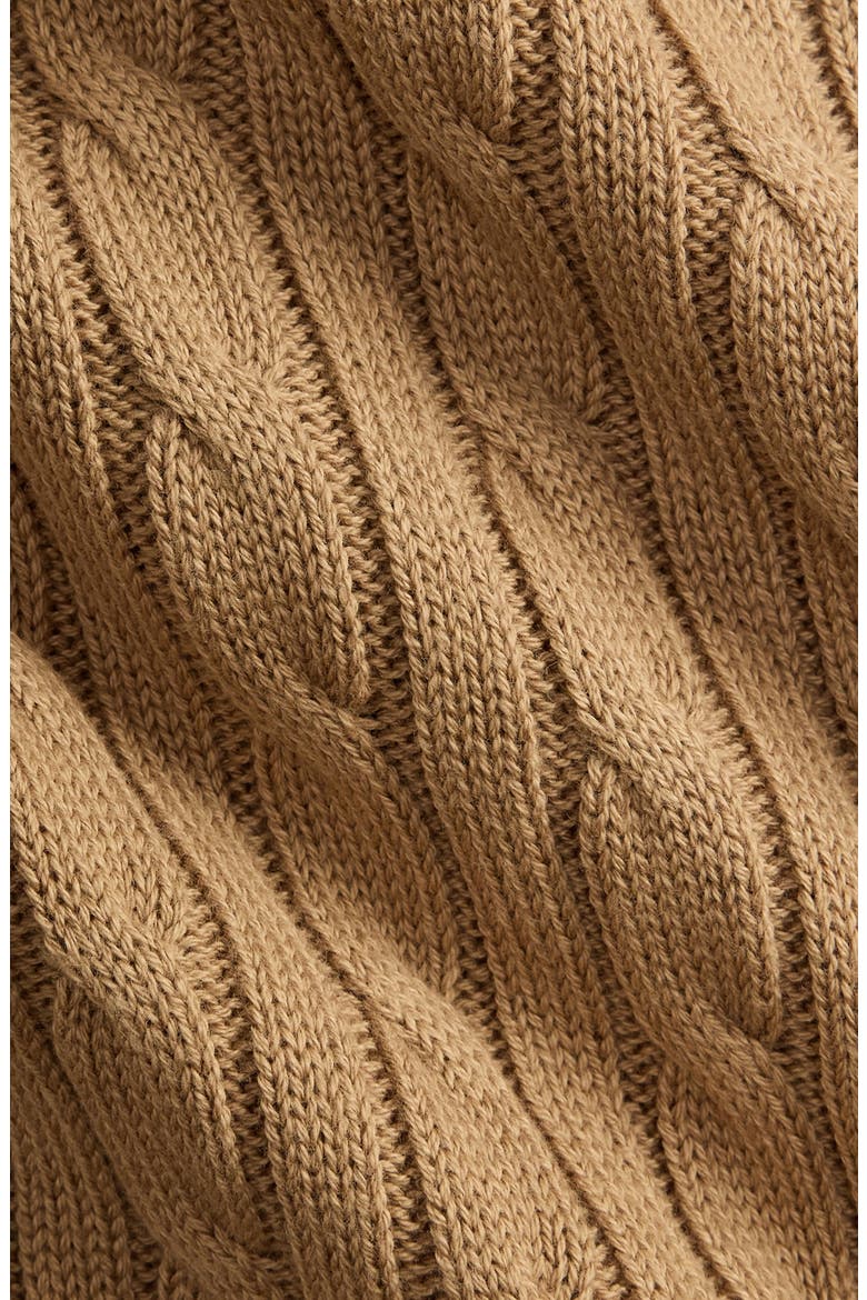 Cable Stitch Sweater, Alternate, color, BERKSHIRE TAN