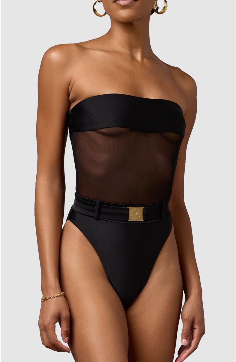 MBM Swim Fate One-Piece Swimsuit, Alternate, color, 