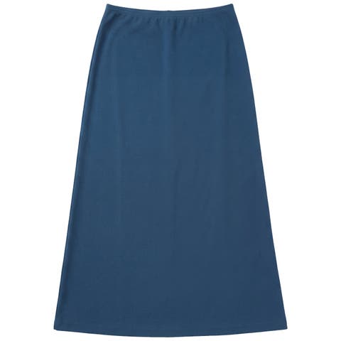 Elastic Waist Side Tag Pull-On Skirt