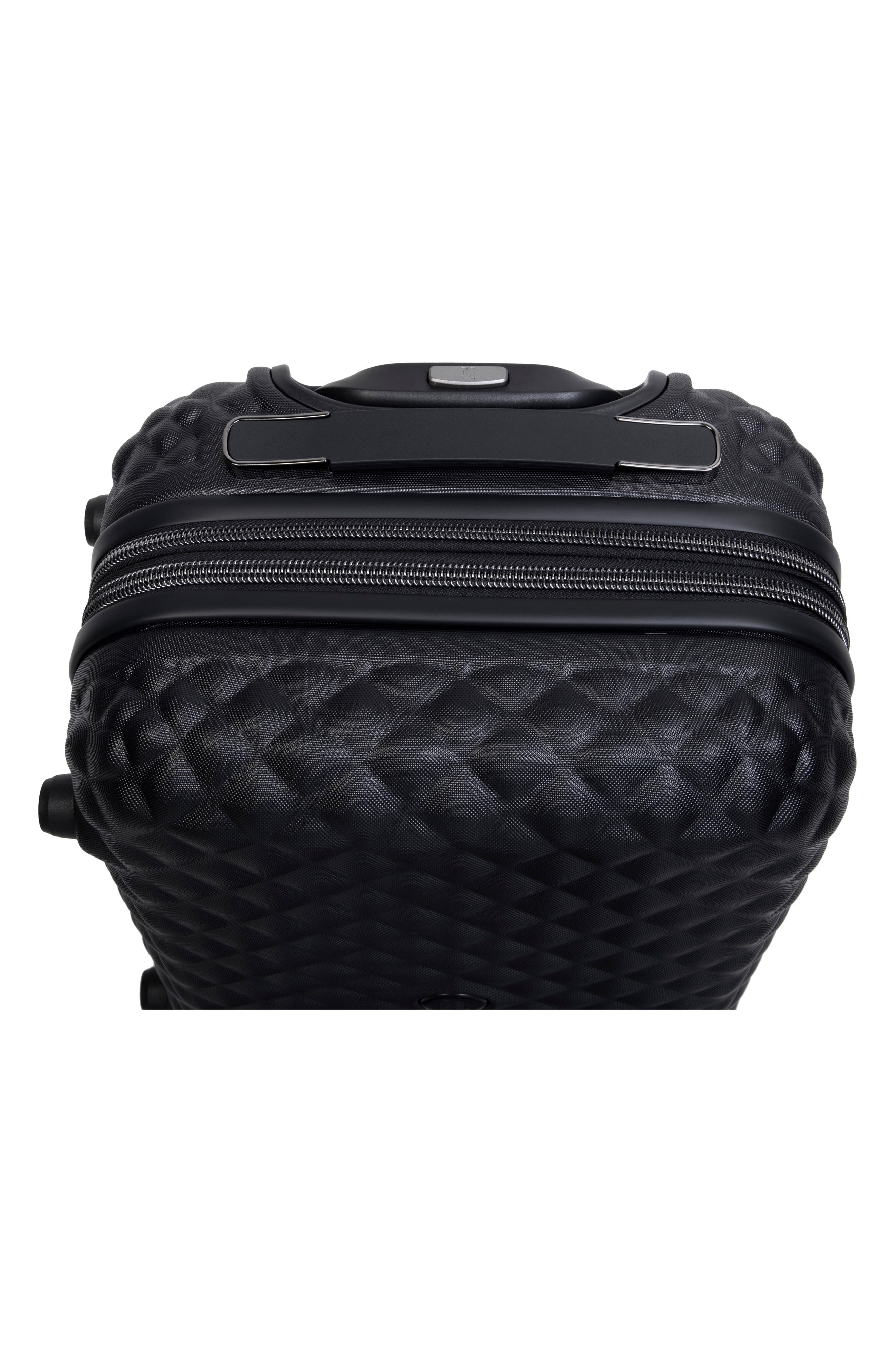 IT LUGGAGE Glitzy 27-Inch Hardside Spinner Suitcase, Alternate, color, Black W/ Gun Metal