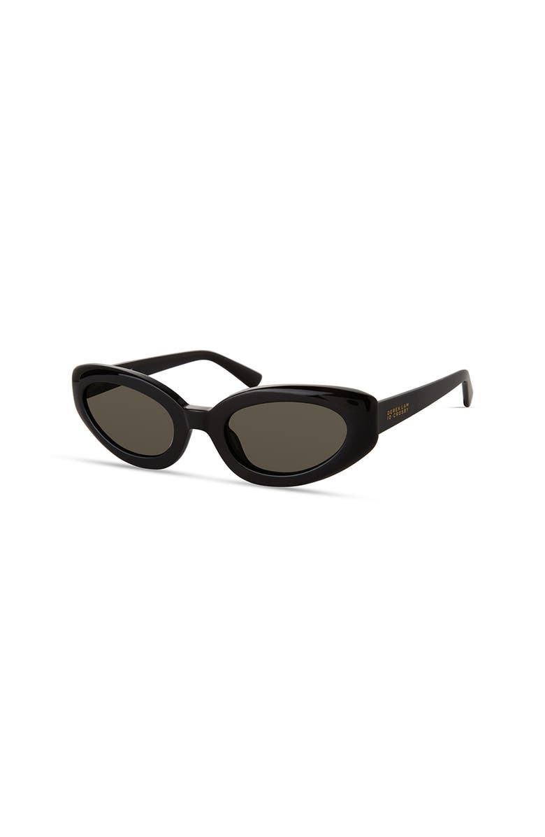 Derek Lam 10 Crosby Vesper Sunglasses, Alternate, color, Black