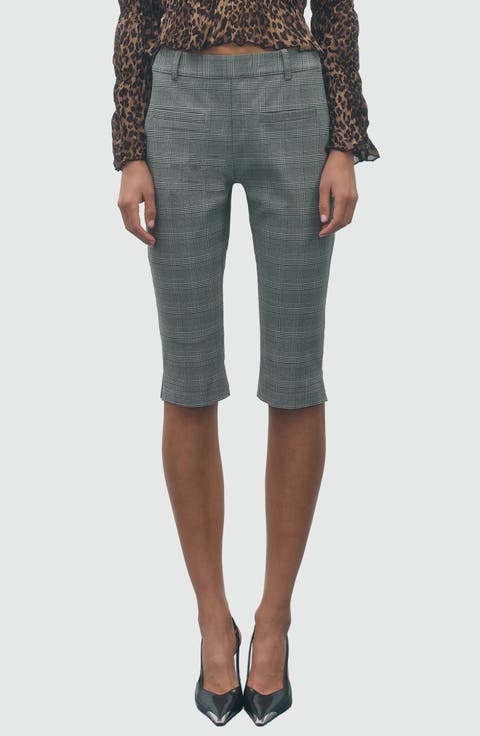 Sloan Glen Plaid Crop Pants