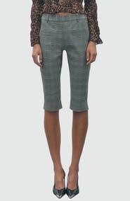 MAUDE CLUB Sloan Glen Plaid Crop Pants