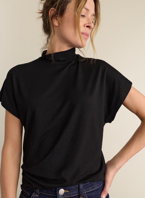 Mia High Neck Top