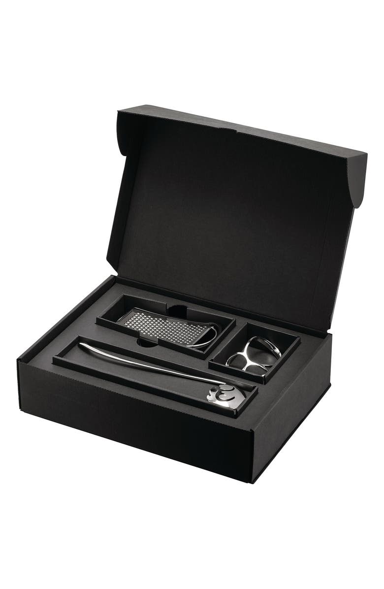 ALESSI Pasta Set, Alternate, color, Black