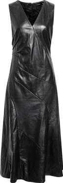 Proenza Schouler Kenza V-Neck Leather Dress